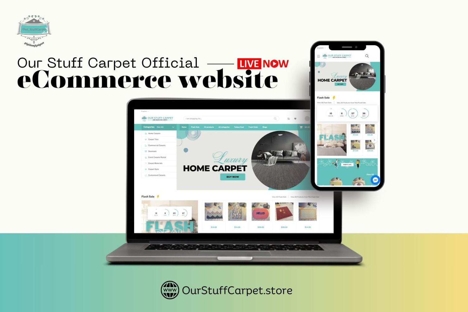 Carpet Shopping with Our Stuff Carpet Ecommerce Website!