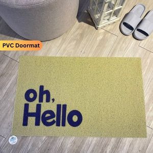 Modern Geometric PVC Doormat - Easy to Clean