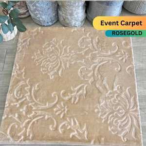 Rosegold Event Carpet Rental in Phnom Penh, Cambodia