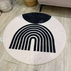 0.8m Circle Polyester Carpet - Vibrant Color Palette for Modern Homes, Cambodia Collection