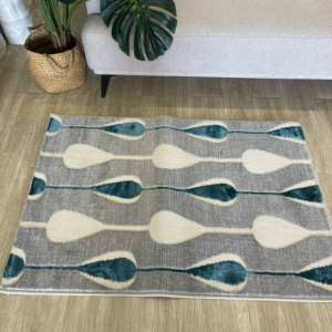 Abstract Art Inspired Doormat - 1.2m x 0.8m - A Modern Touch for Your Space